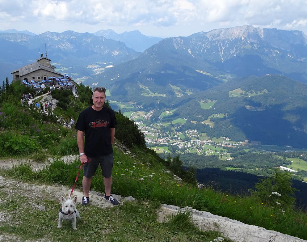 poppy the westie at the eagles nest