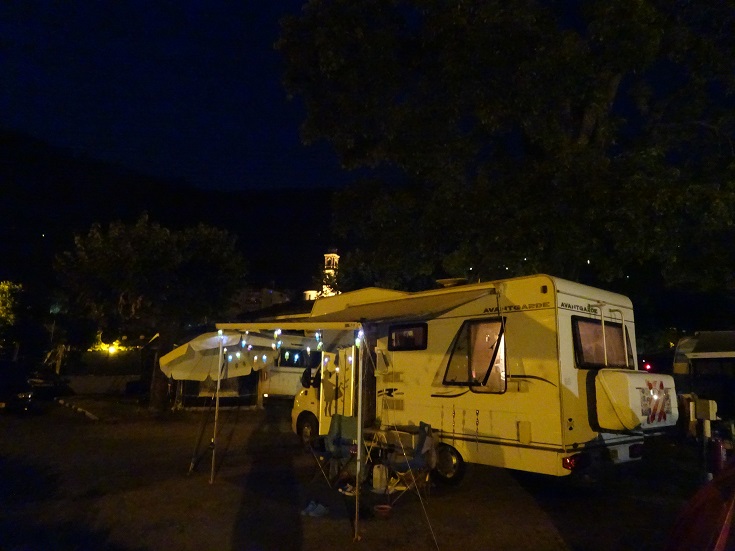 Betsy at the Camping Lido the Cannero Riviera