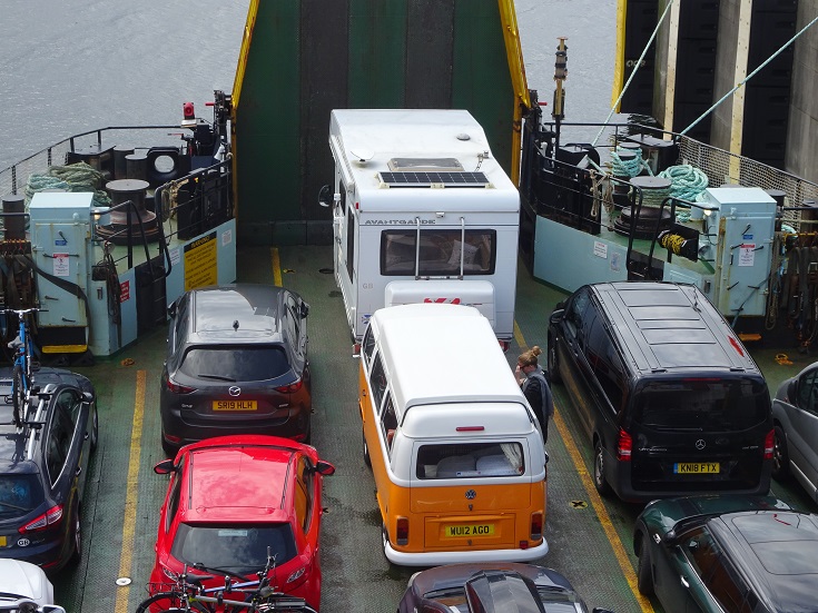 Betsy on the Isley Ferry