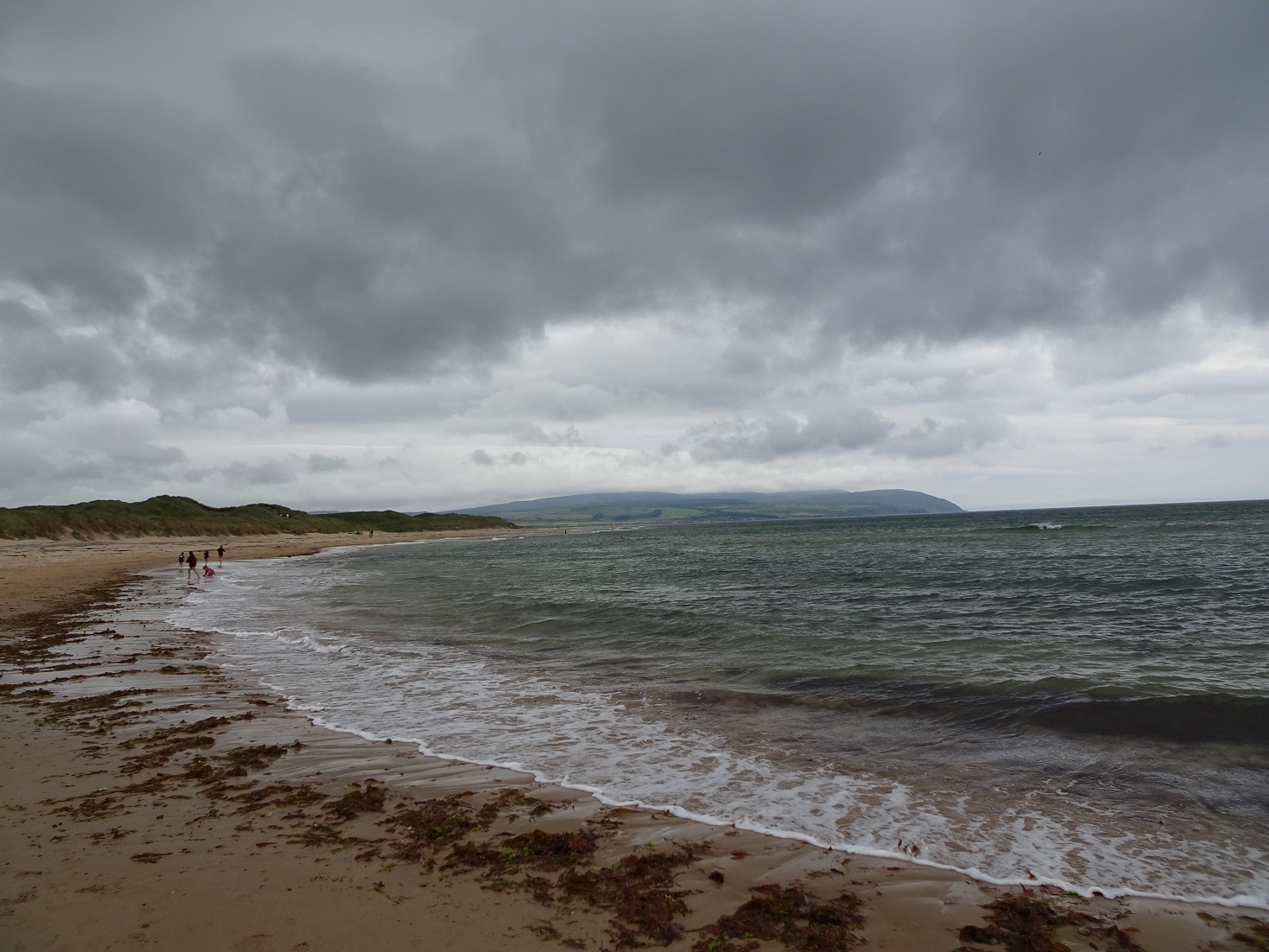 the end of the beach