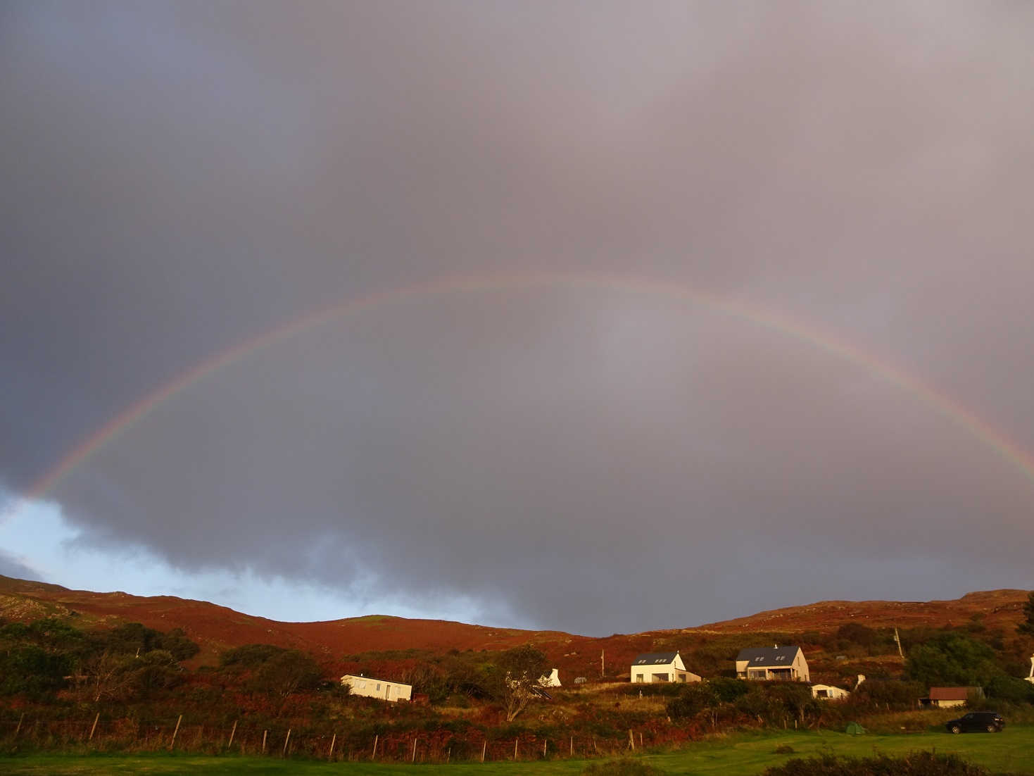 Rainbow over Kilchoan