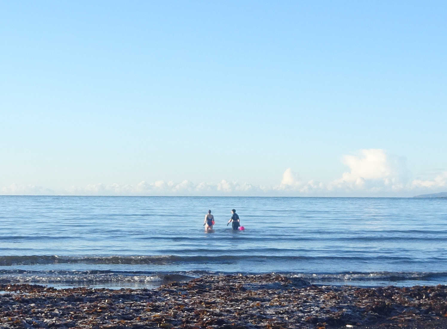 swimmers at troon