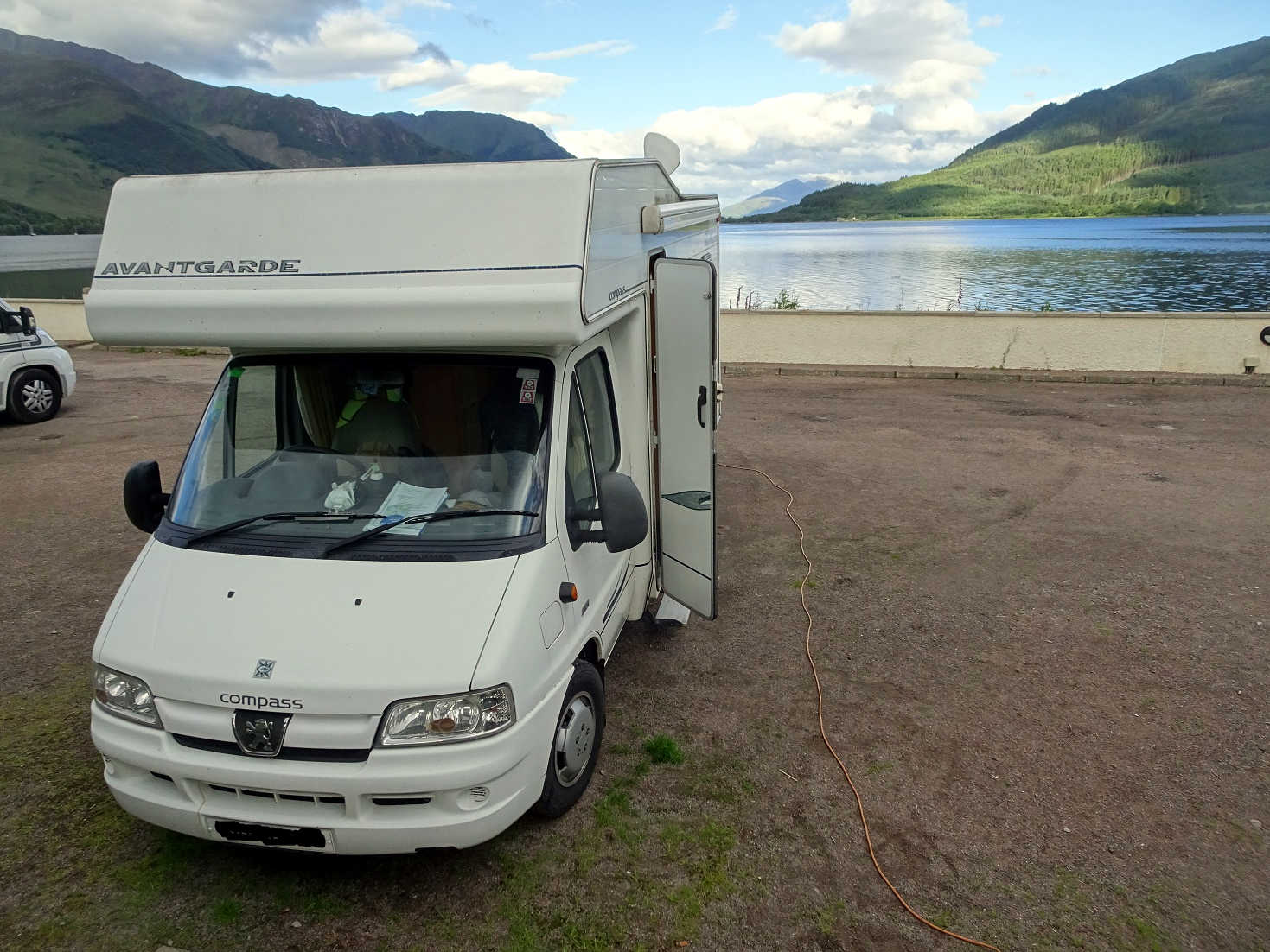 Betsy at Glen Coe