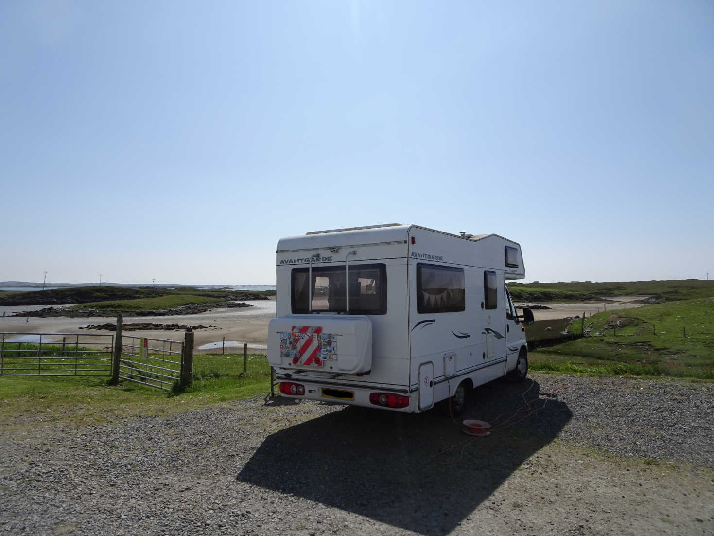 Betsy at Moorcroft Campsite Isle of Uist