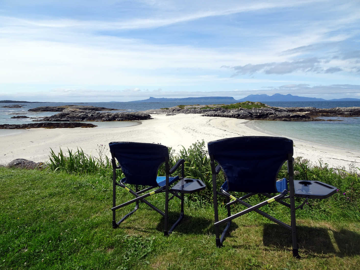 empty chairs at silversands