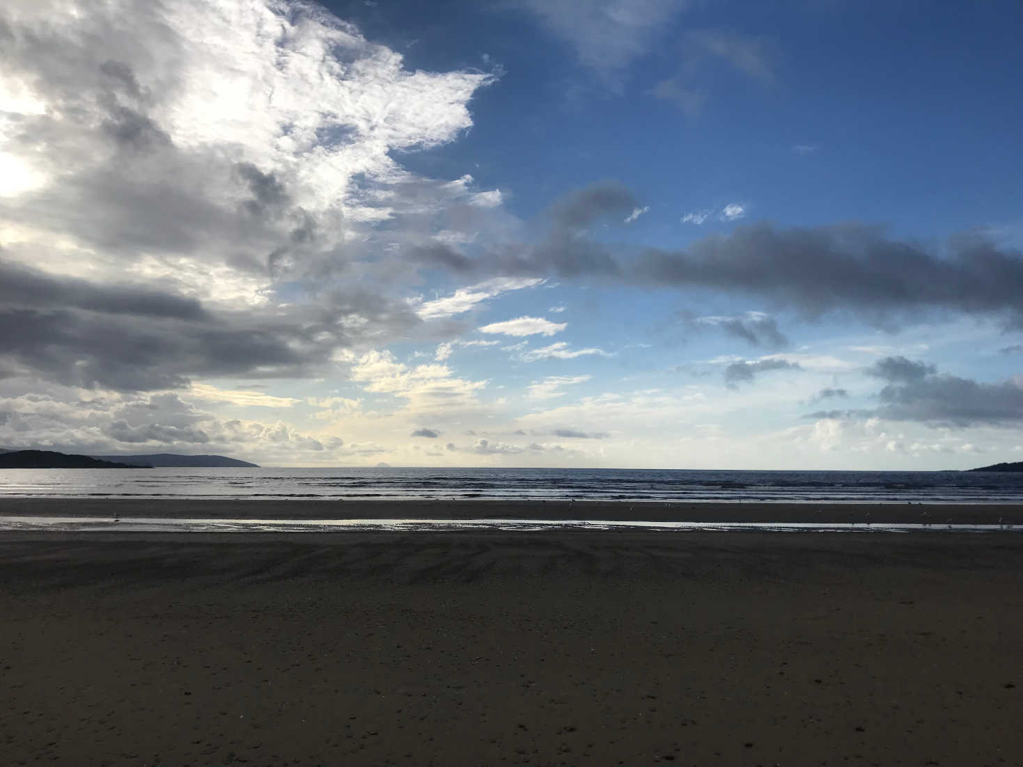 caradale beach in the morning