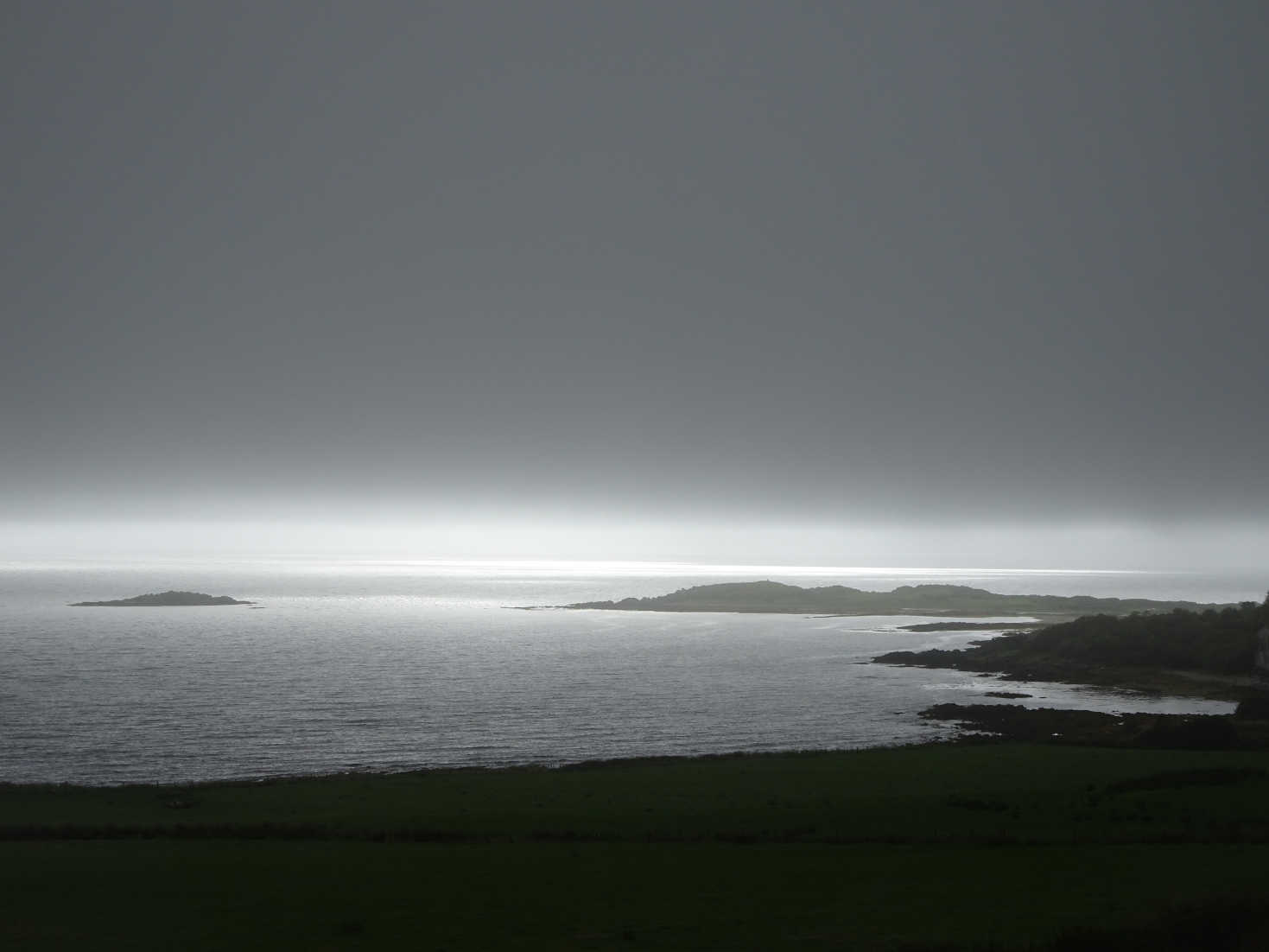 view to arran from carradale