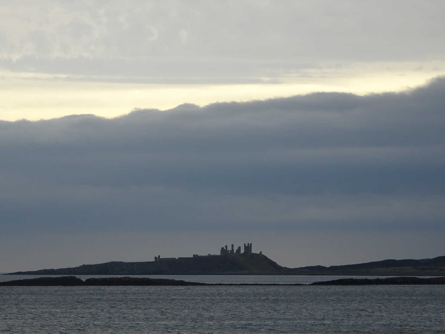 Dunstanburgh Castle from Newton