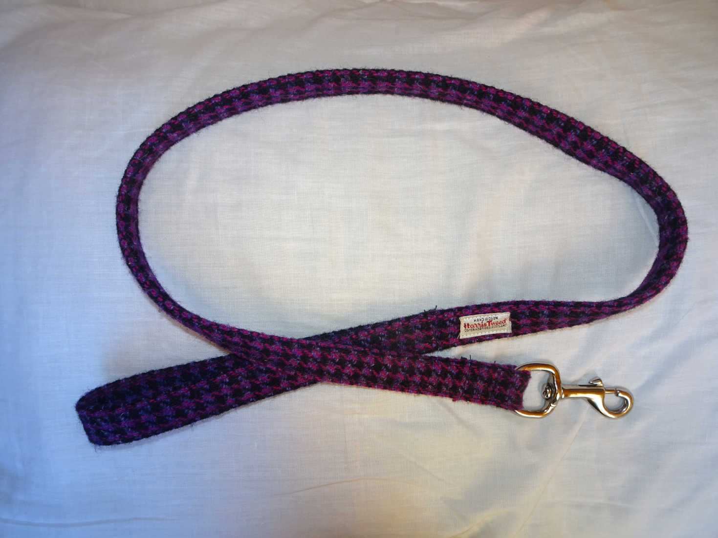 harris tweed leash