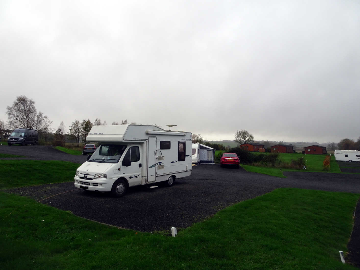 betsy at the woods campsite alloa