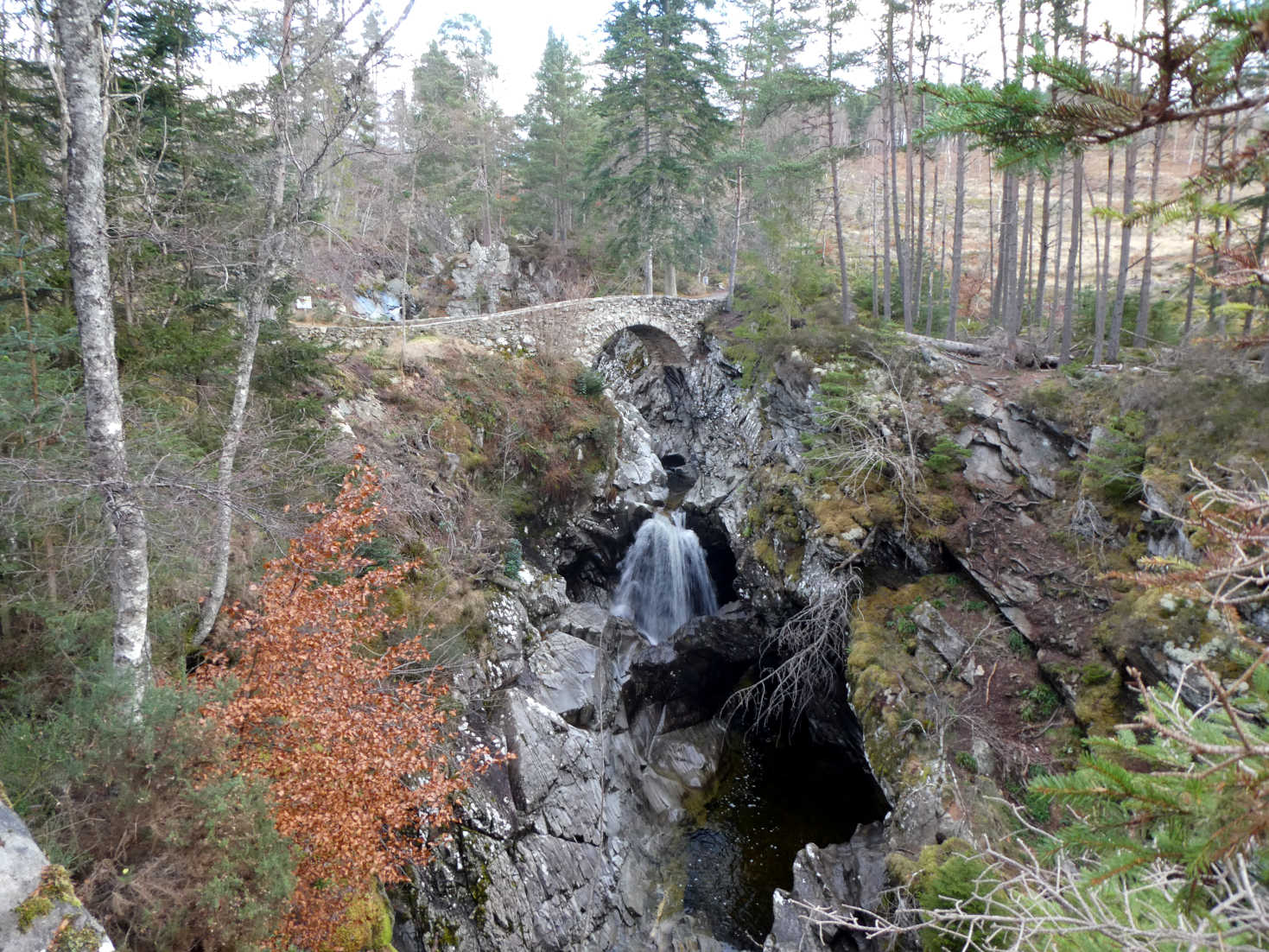 lower falls of bruar