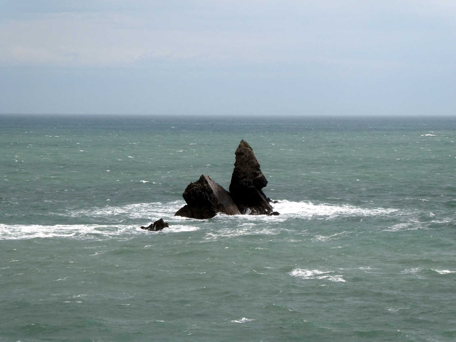 church rock broadhaven beach