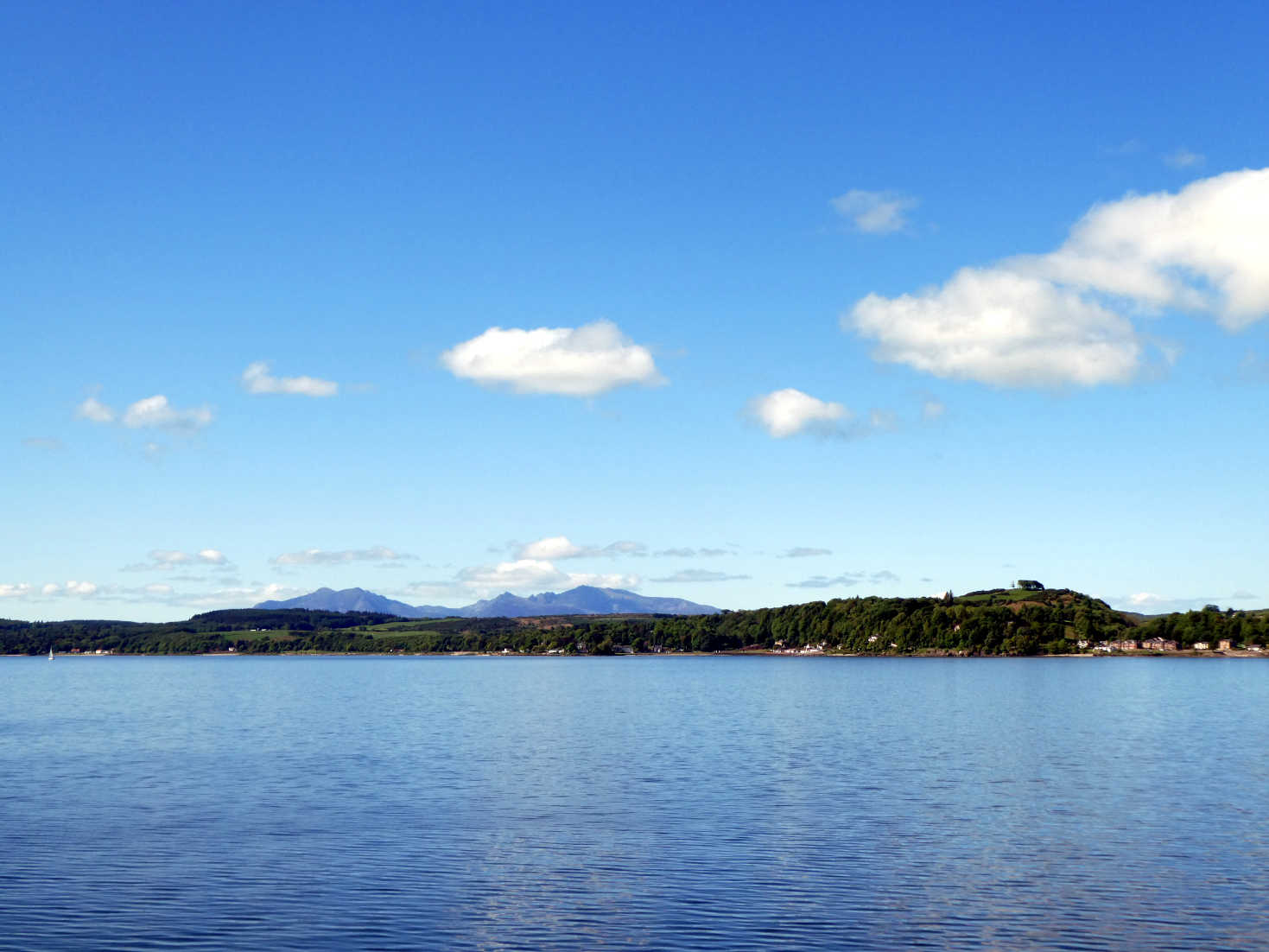 Bute and Arrans Mountains in background