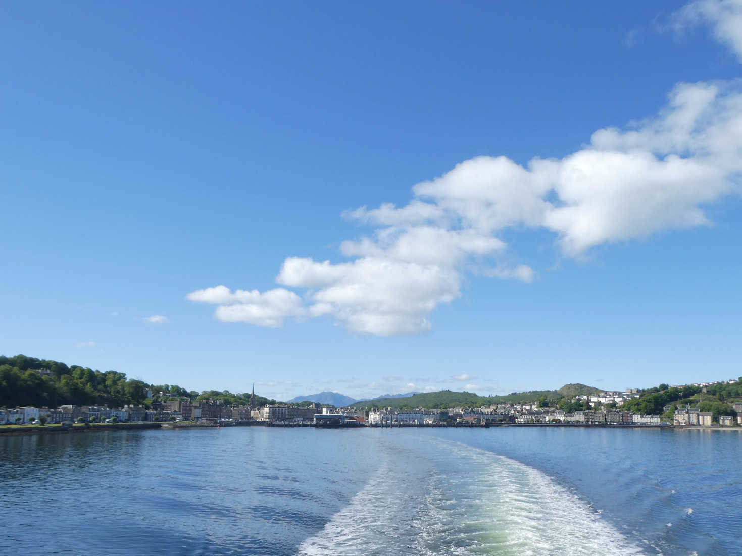 Leaving Rothesay for the mainland