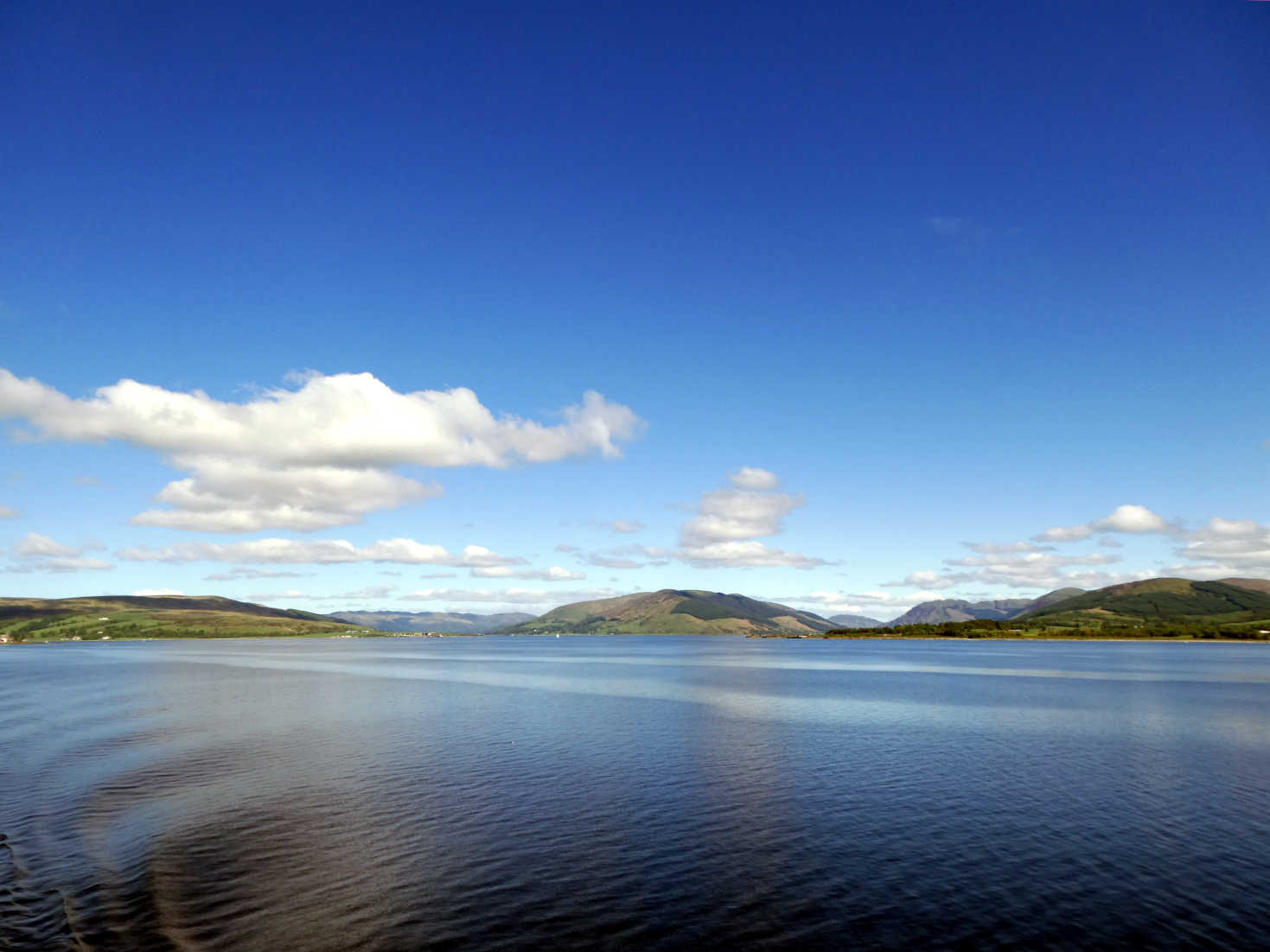 looking up the kyles of Bute