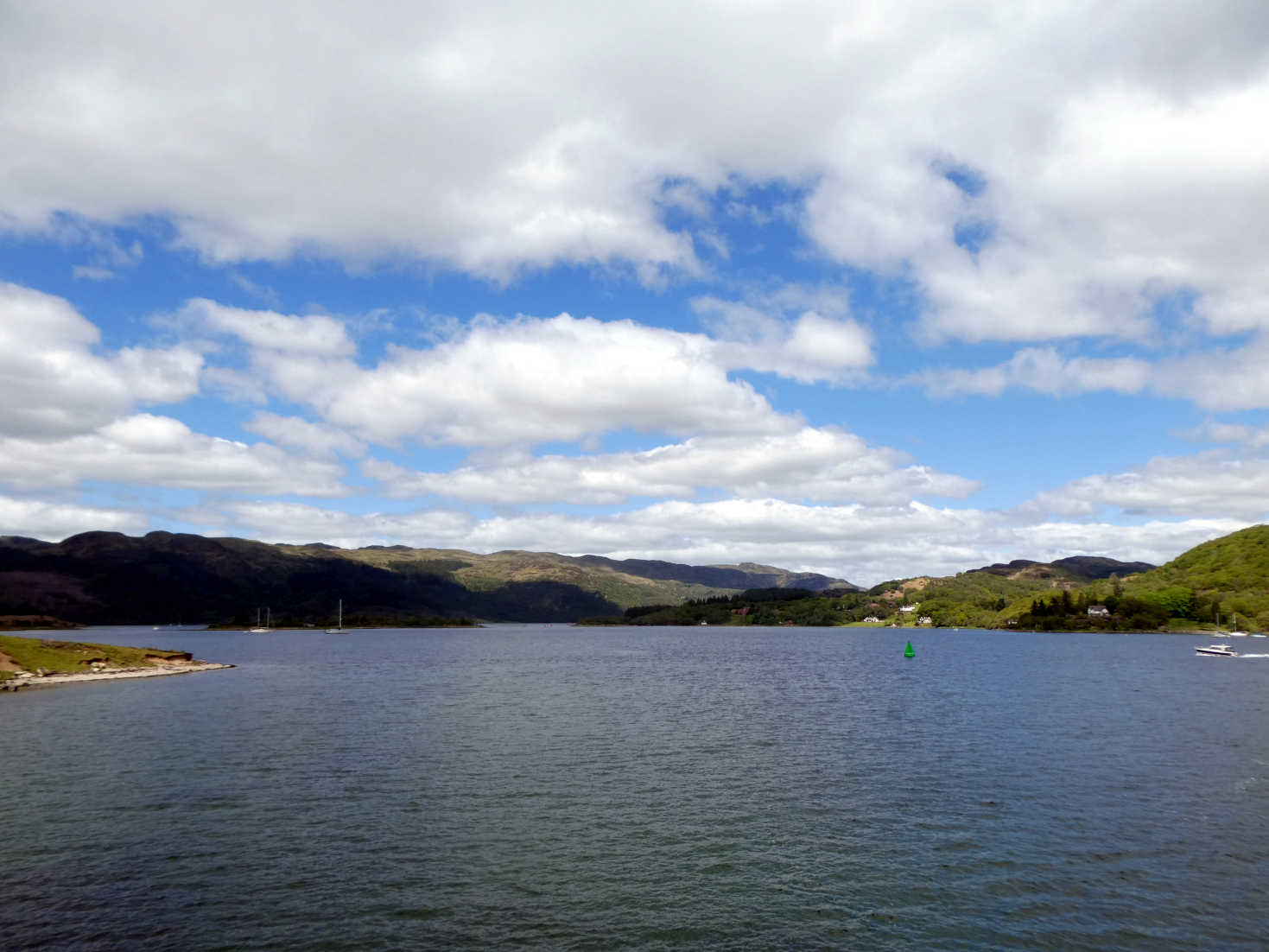 the Kyles of Bute to Loch Ruel