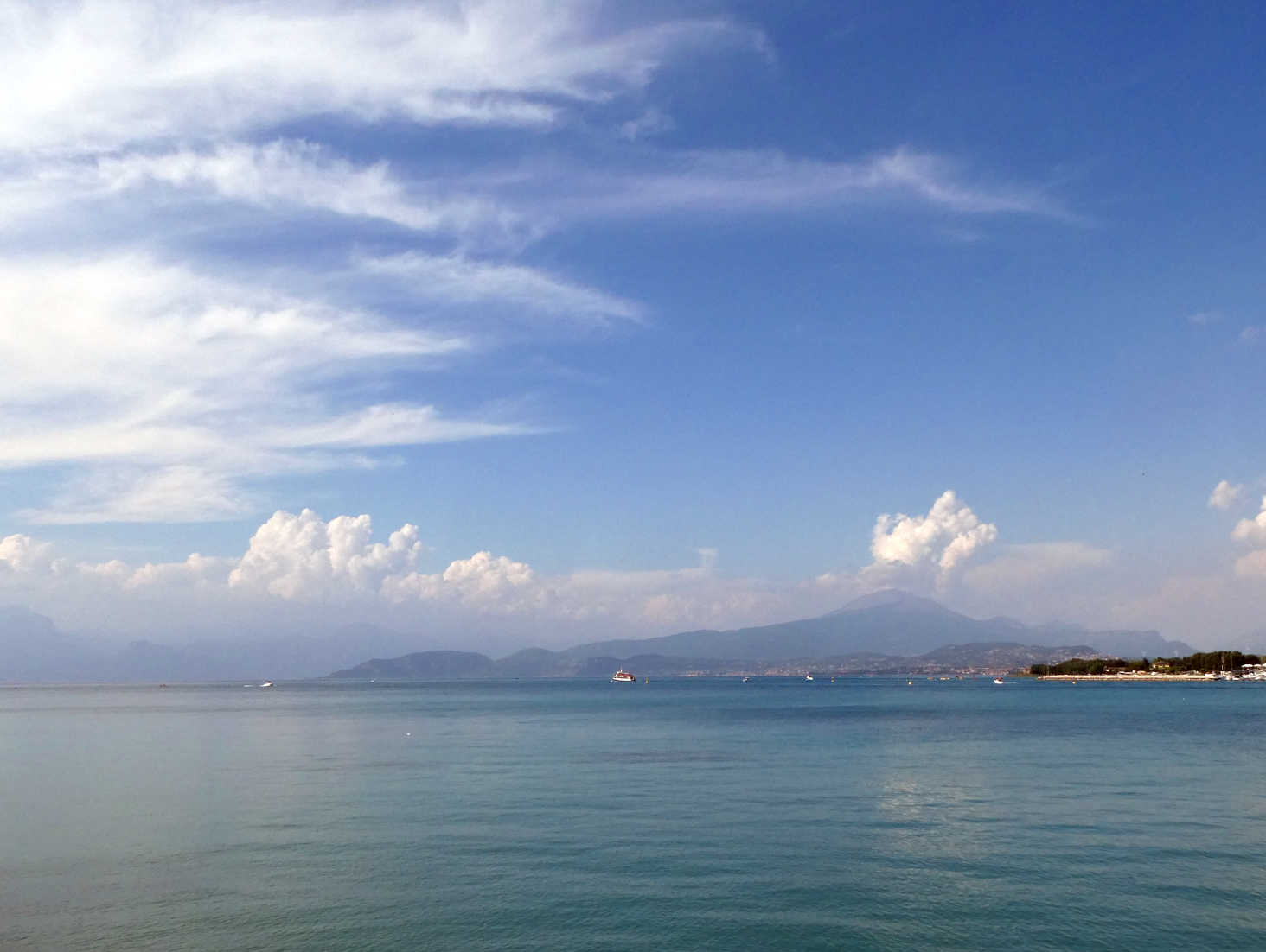 Lake Garda from Peschiera