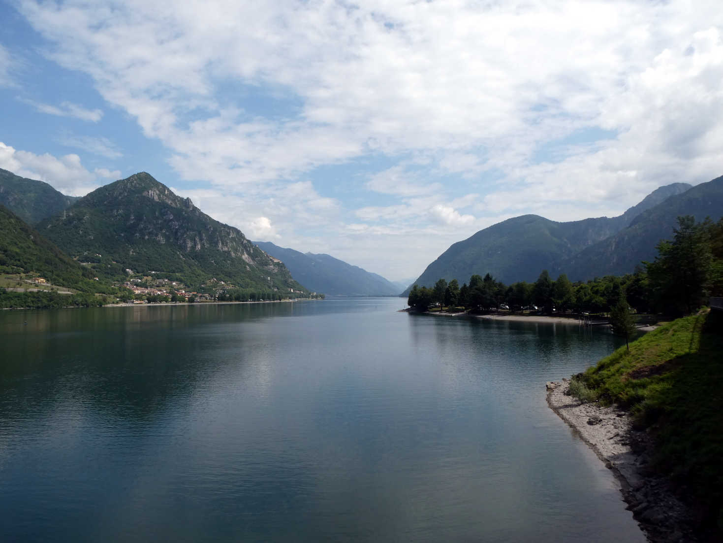 Lake Idro and the Vantone campsite