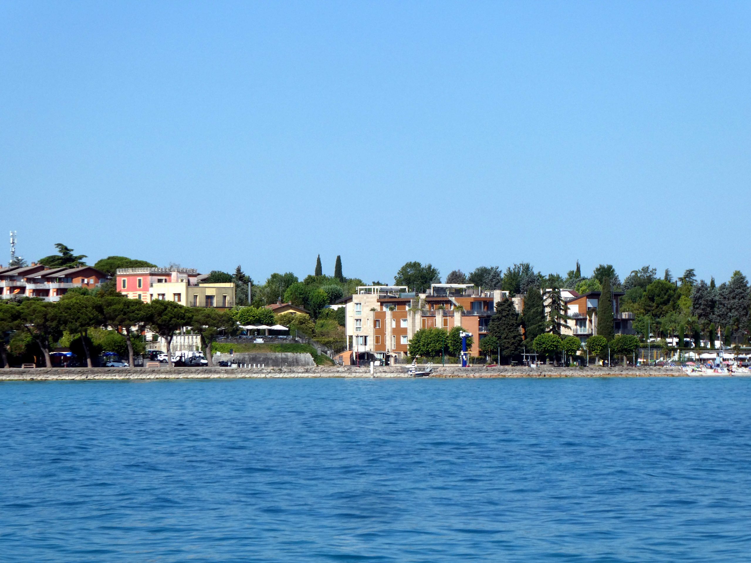 The campsite at Peschiera