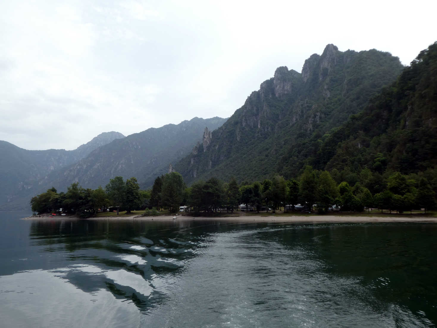 Vantone Campsite from ferry