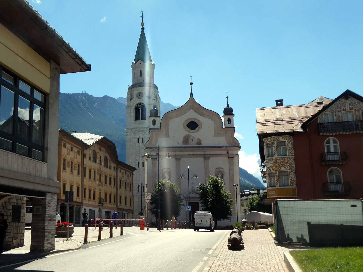 A church in Cortina