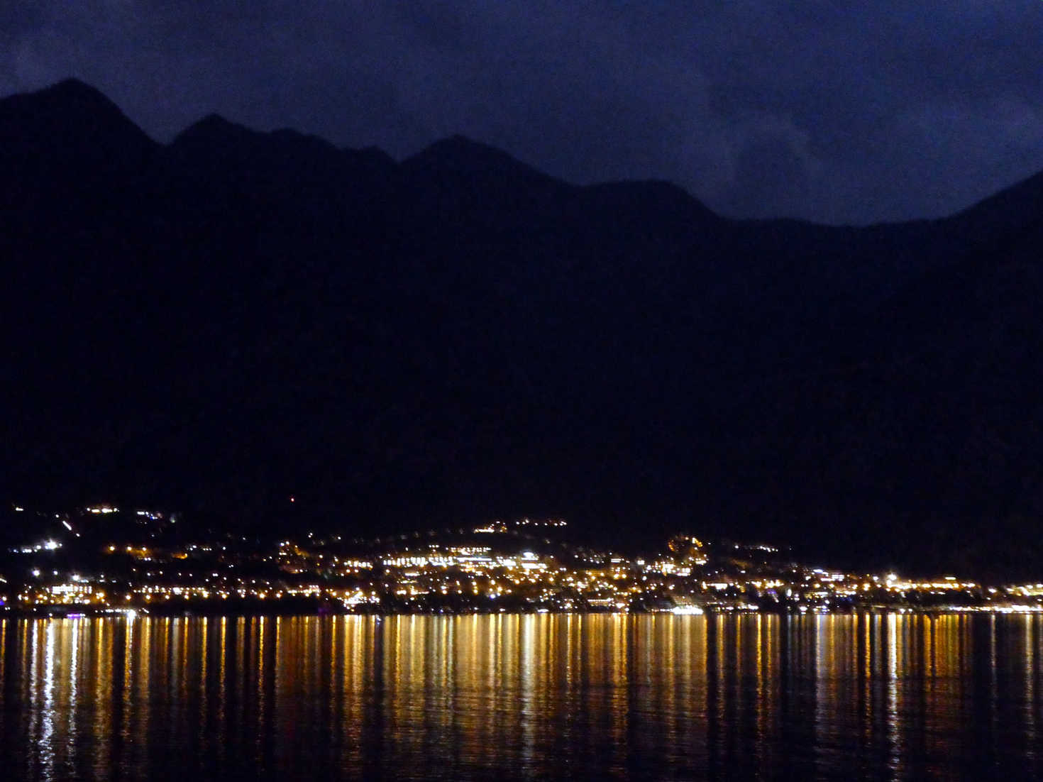 Limone at night from Camping Tonnini