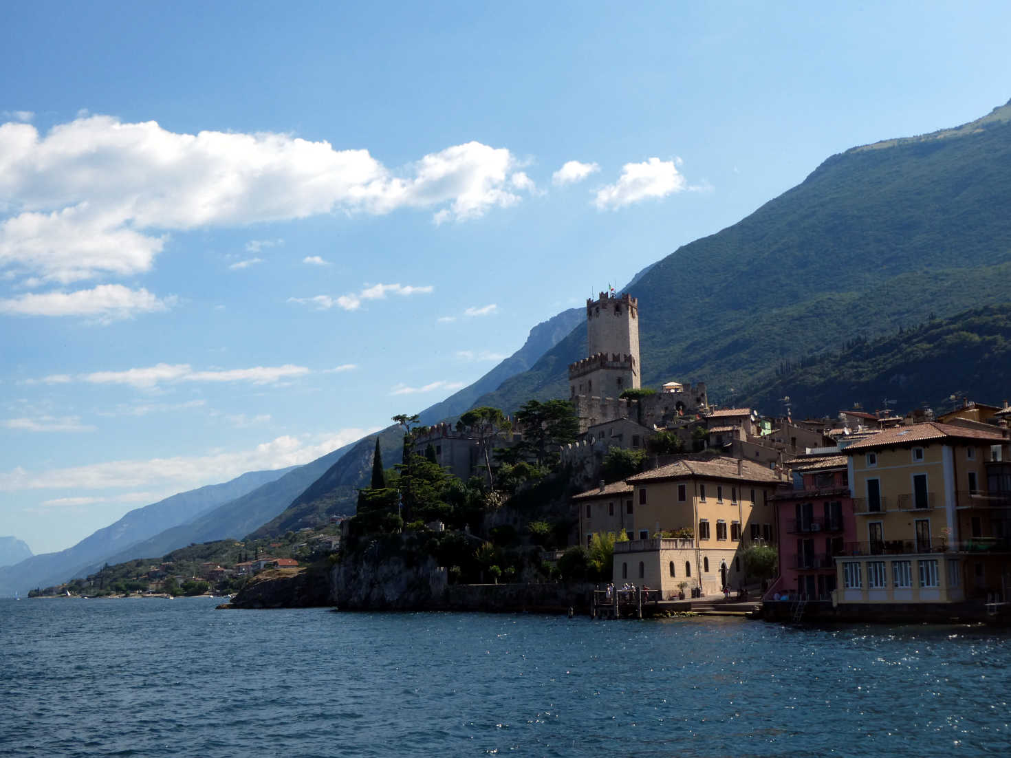 Malcesine from the Italia