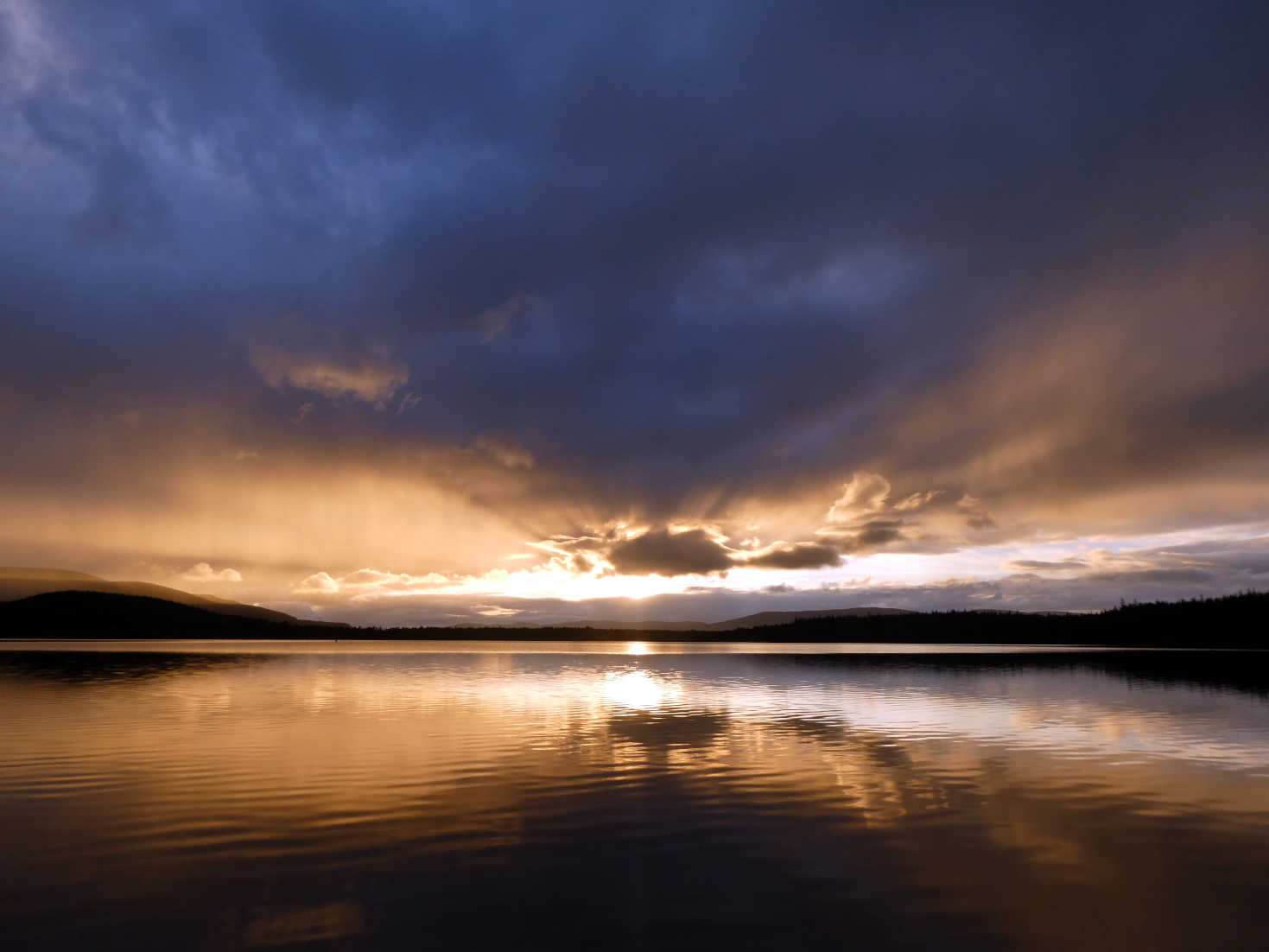 another sunset over Loch Morlich