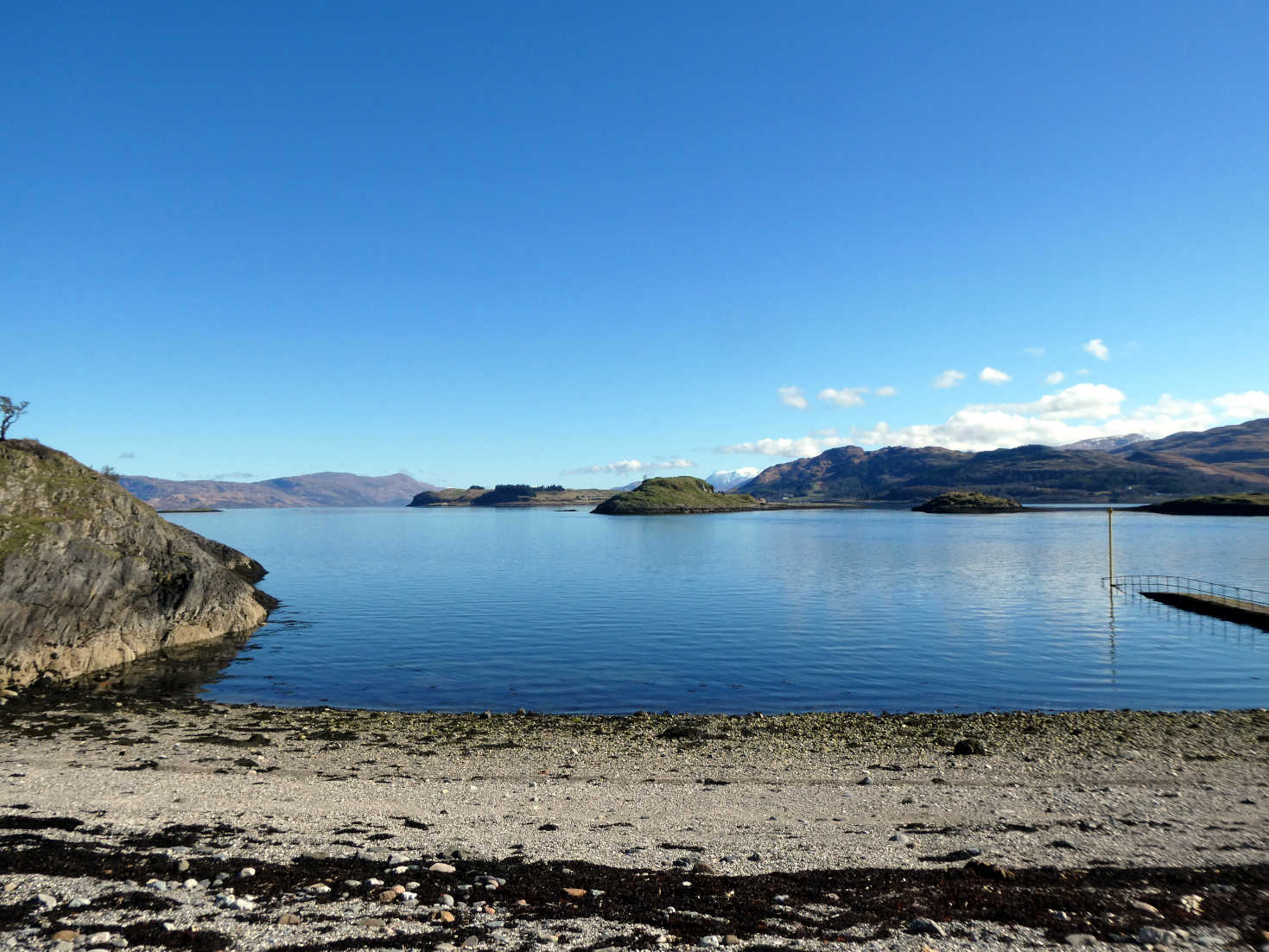 view to port appin from lismore