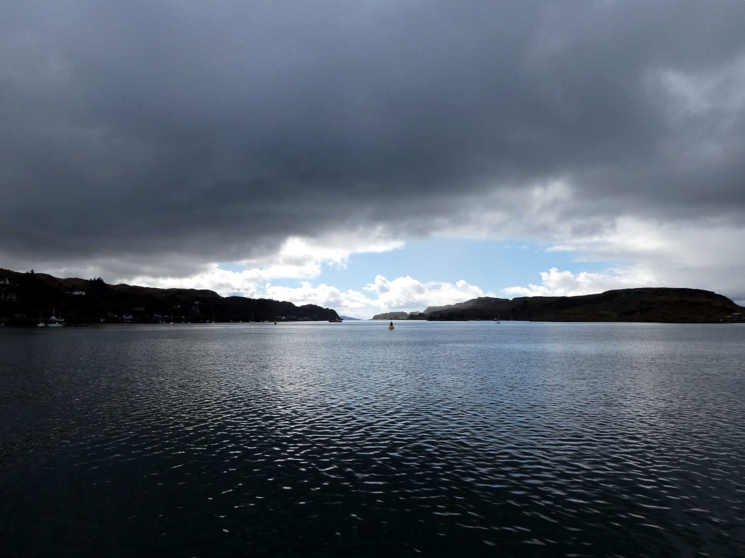 weather closing in oban