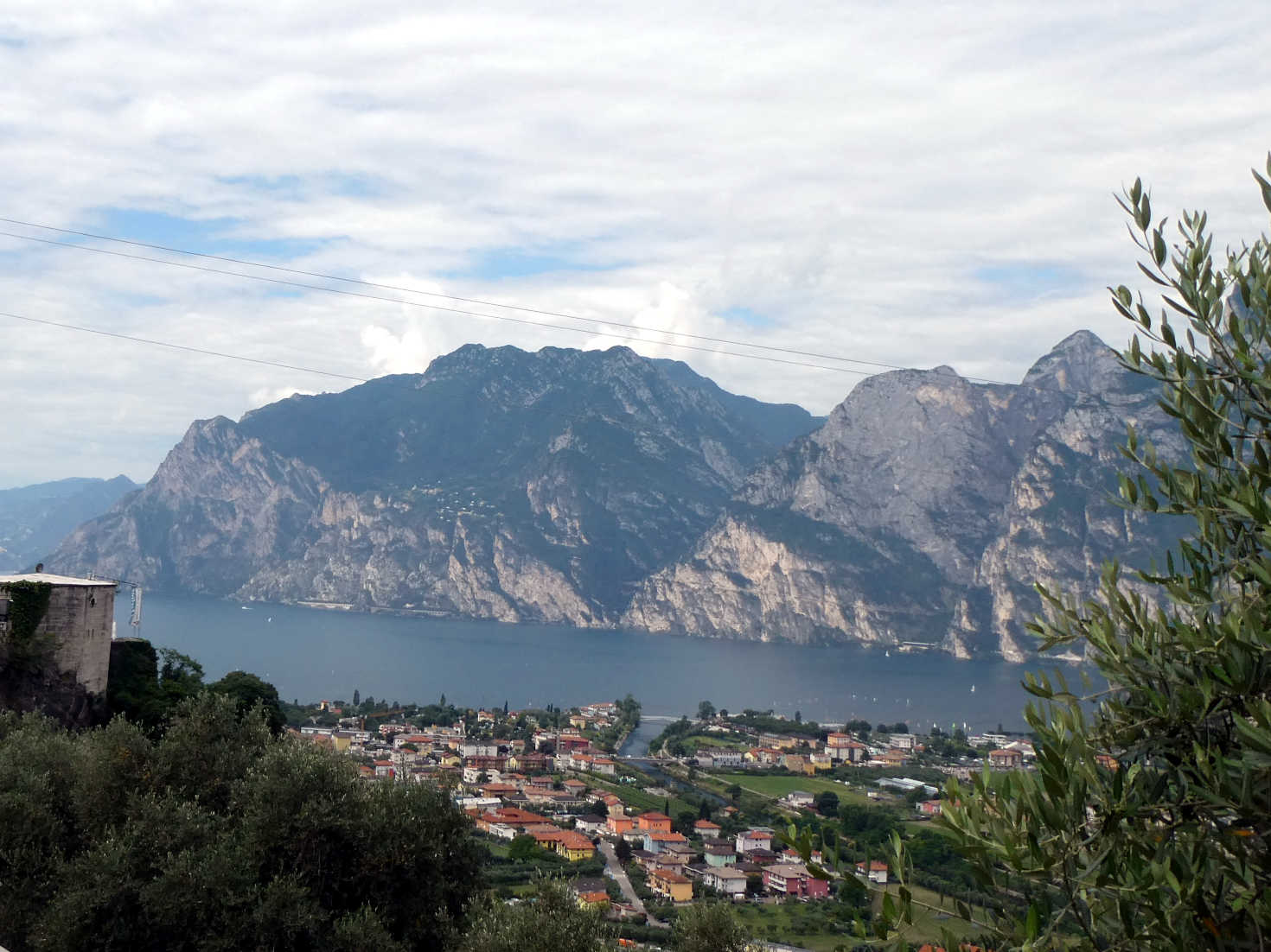 Leaving Lake Garda for Barga
