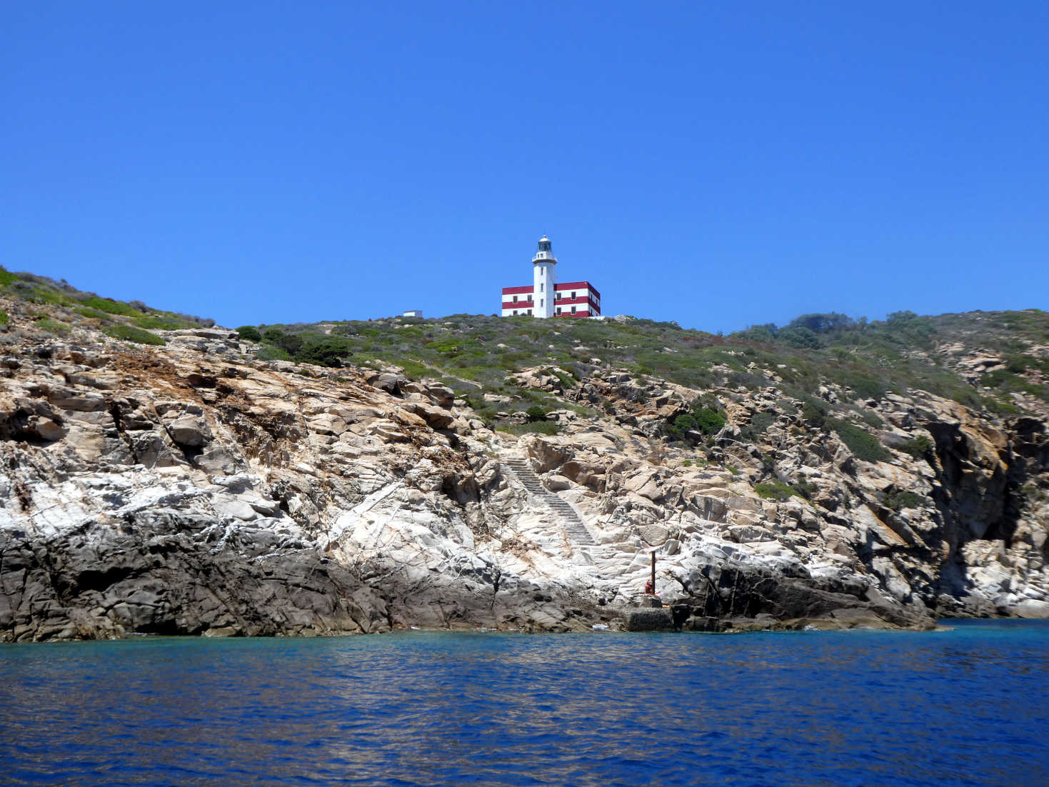 Faro di Capel Rosso lighthouse