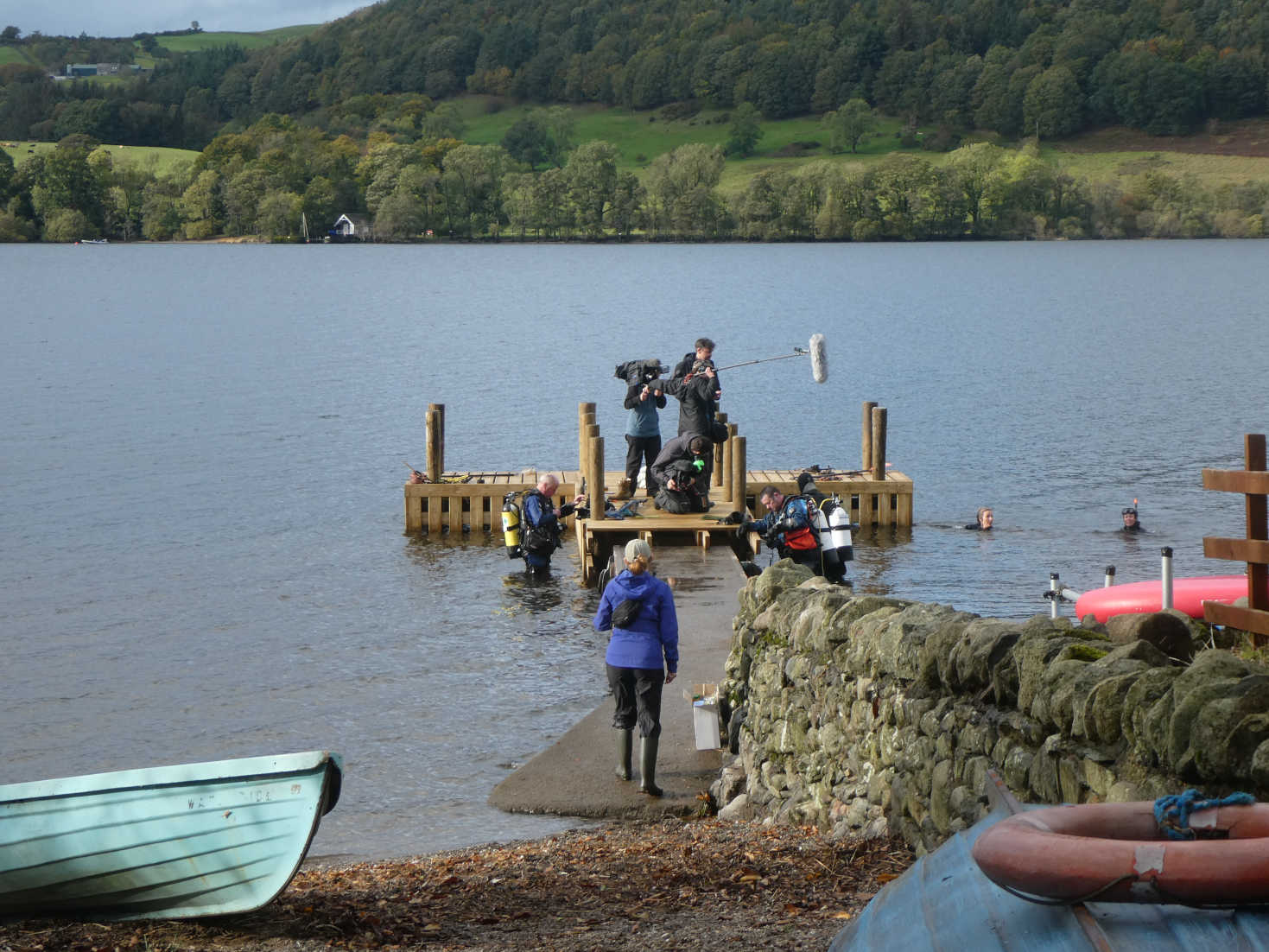 filming of the BBCs Lost and Found in The Lakes
