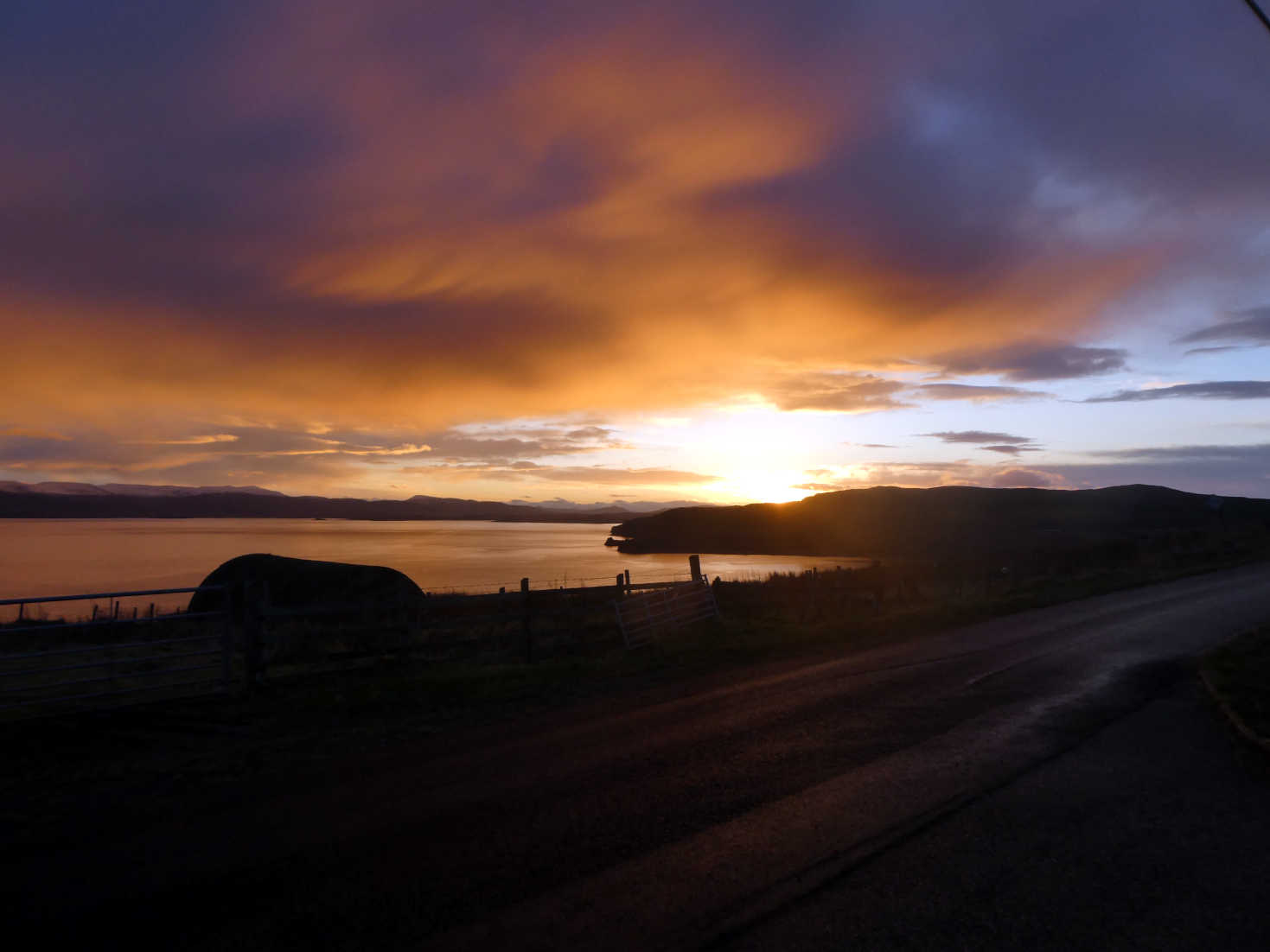 sunrise over Geary Skye