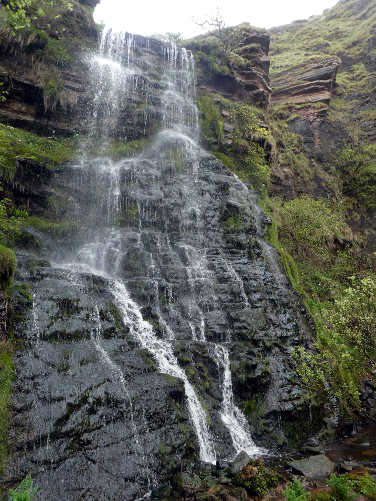 the waterfall at kildonan