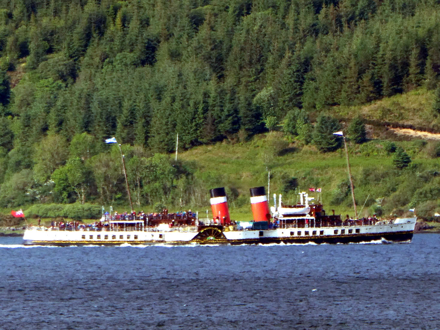 the waverley on the sound of Mull