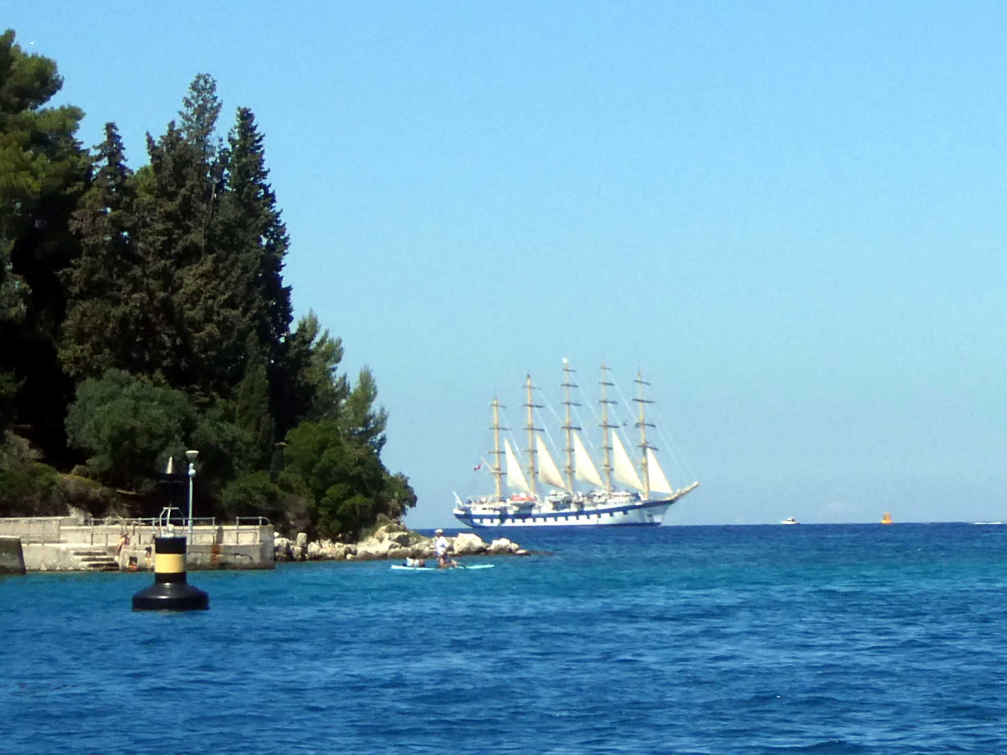 the big boat at Rovinj