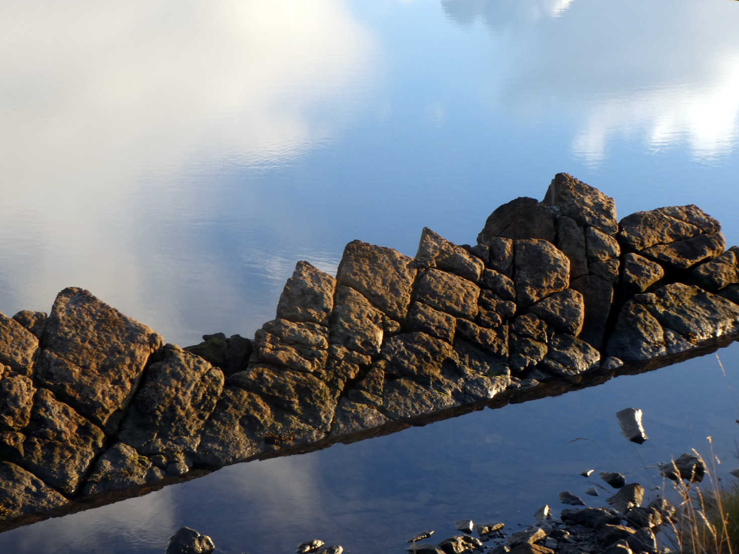 close up of pool at st monans