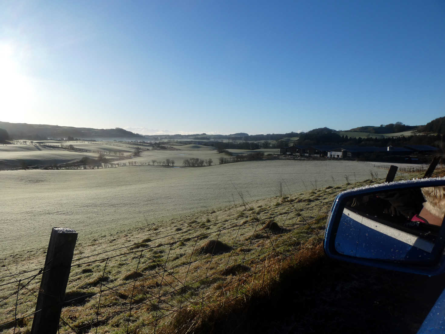 frosty day at queenshill