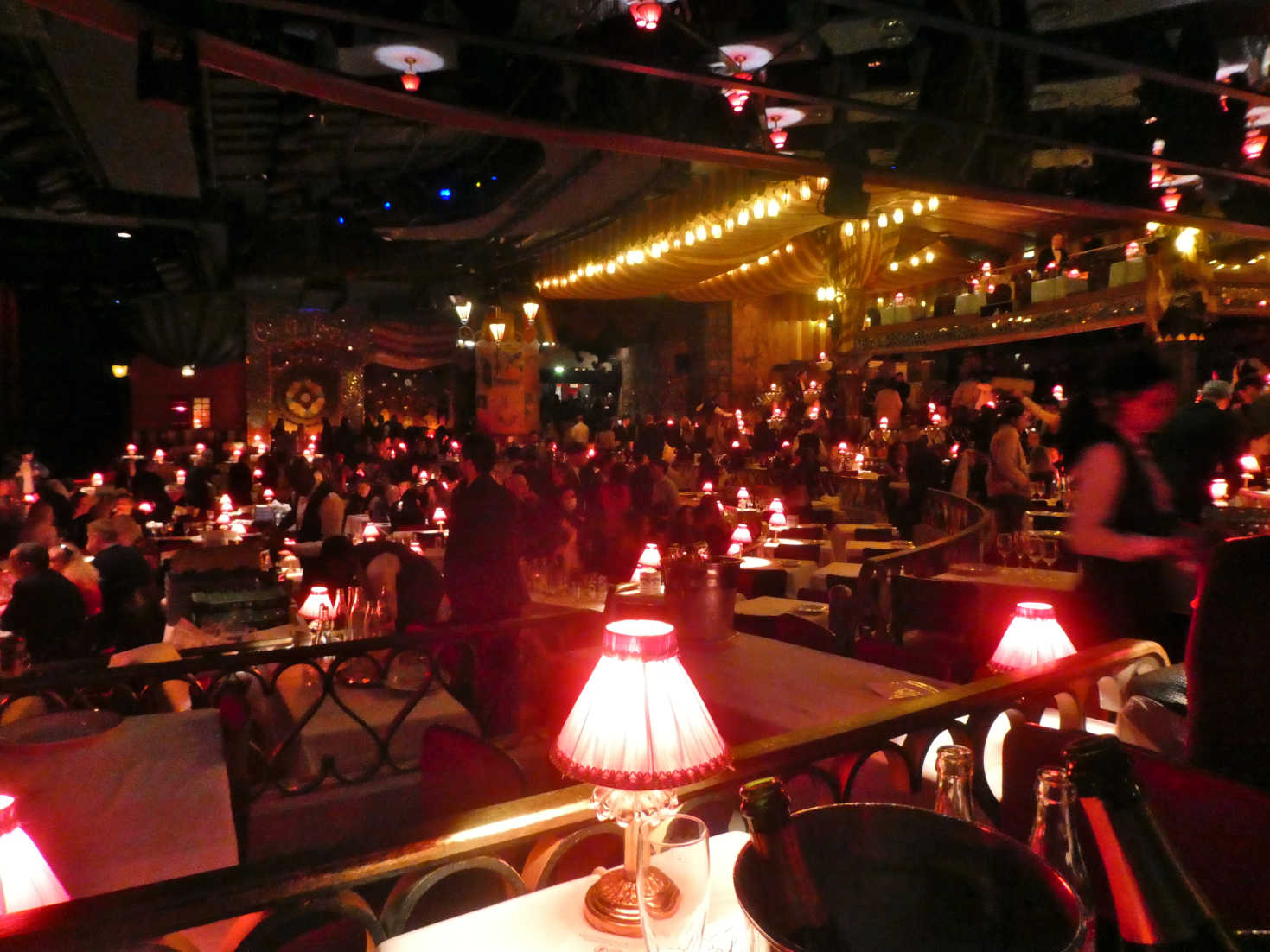 our table at the moulin rouge