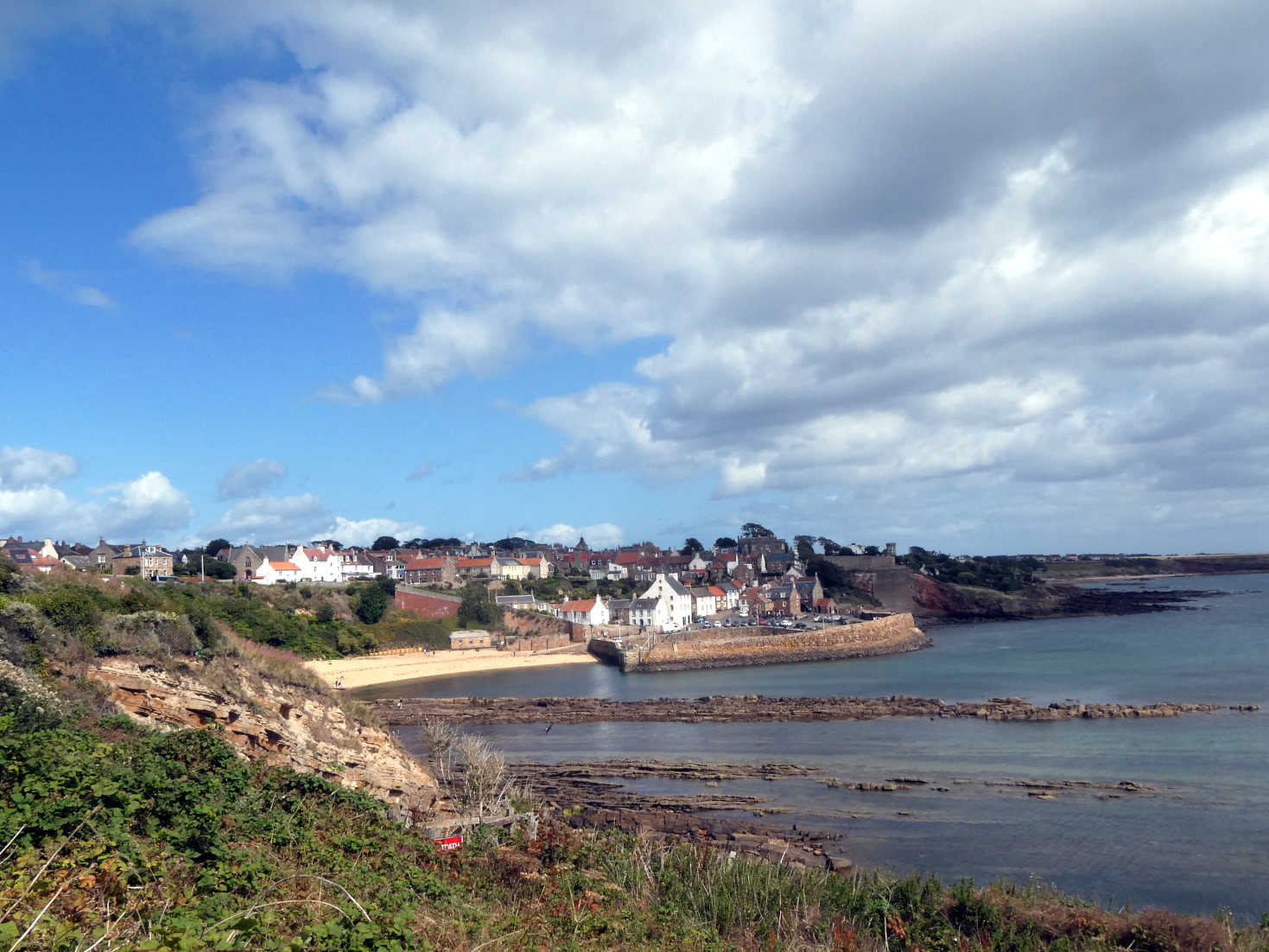 Crail from costal path