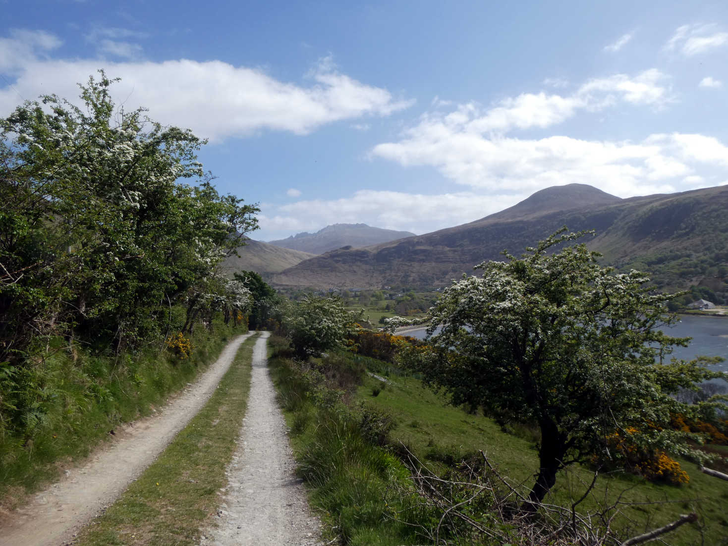 the path to lochranza