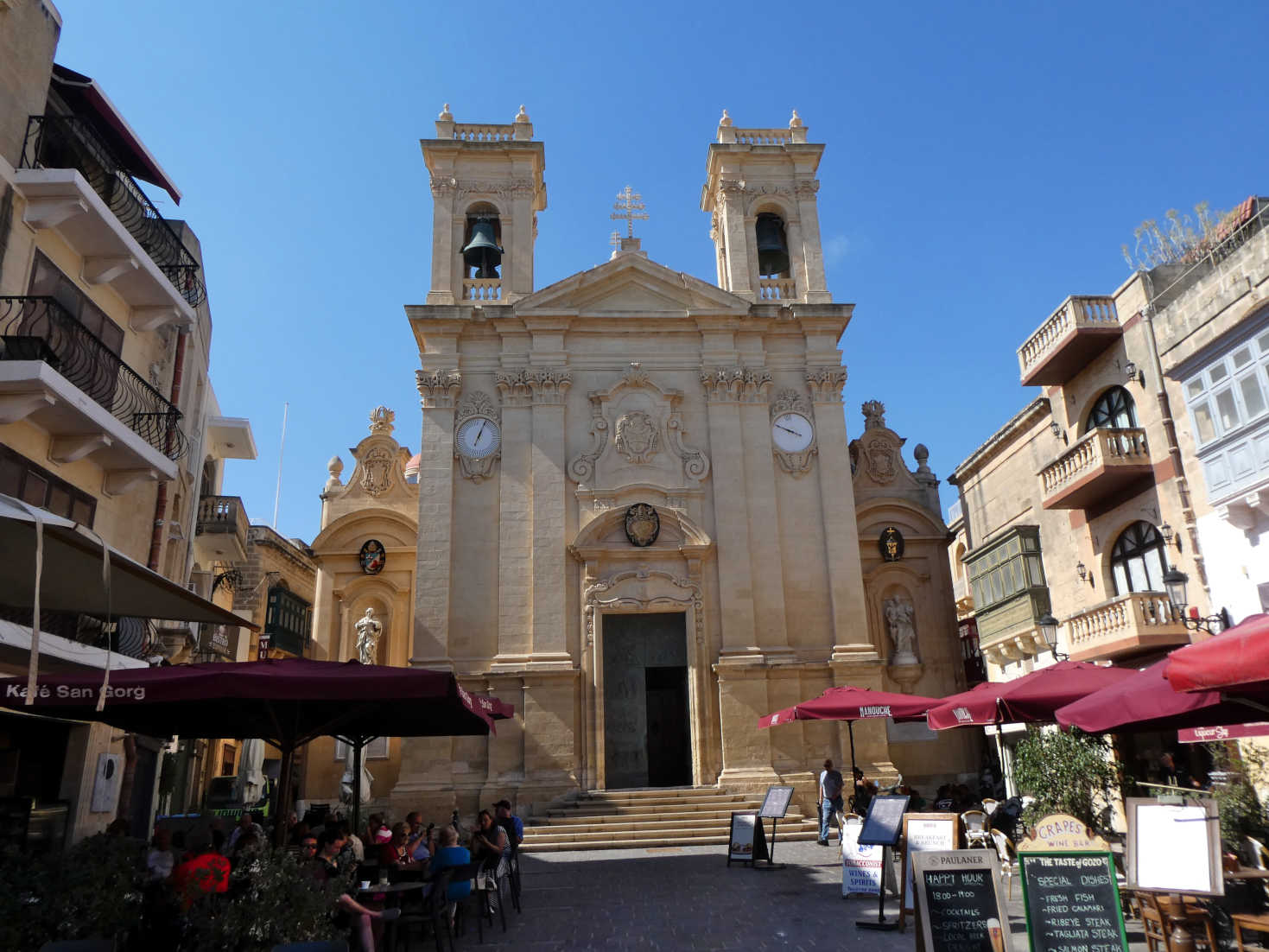 the main square victoria gozo